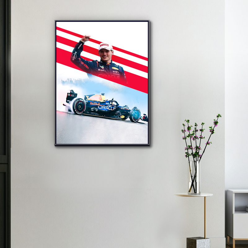 F1 Canvas Max Verstappen The Monza Drift, view 1