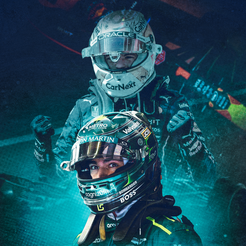 F1 Canvas Max Verstappen Legacy in Speed, view 2