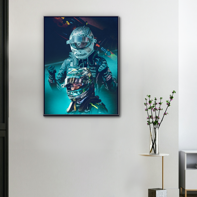 F1 Canvas Max Verstappen Legacy in Speed, view 1