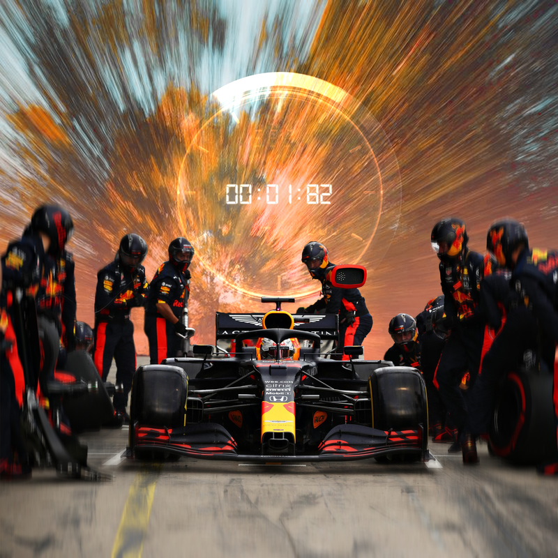 F1 Canvas Verstappen x Red Bull A Second to Rule, view 2