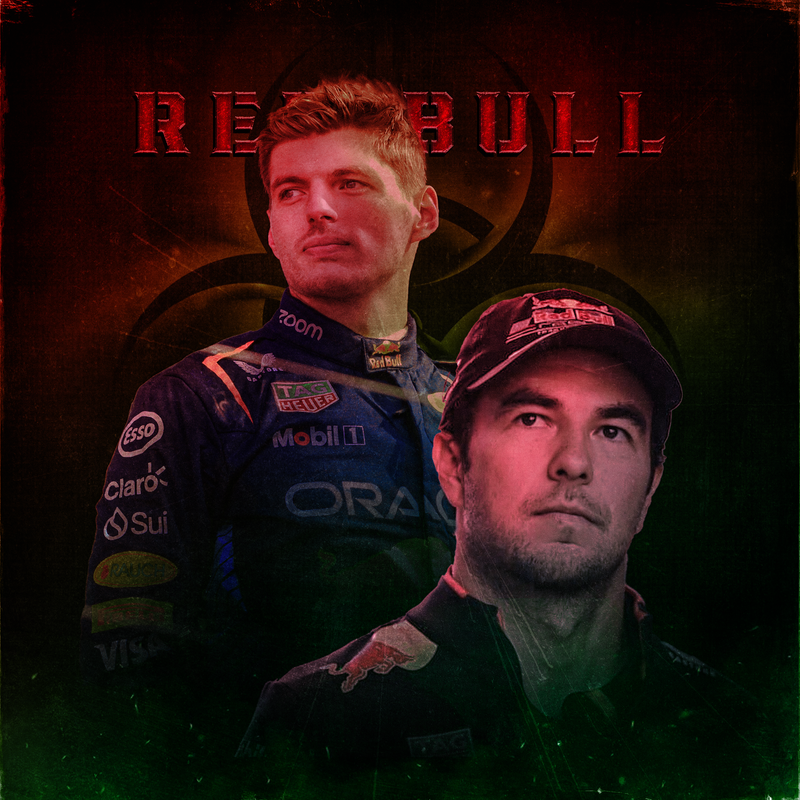 F1 Canvas Max Verstappen x Sergio Pérez, view 2