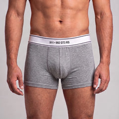 Personalised CAR CODE Boxer Briefs, grey