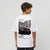 T-shirt enfant Nissan GT-R R35 blanc dos, design Godzilla Mode, The Night Knows The Name, Tourismo Clothing