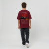 T-shirt enfant Ferrari F1 Charles Leclerc 16 rouge bordeaux dos, design Race ID 016, Tourismo Clothing