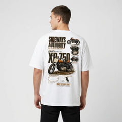Sideways Authority Harley XR750 T-shirt