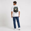 T-shirt Chevrolet Camaro 1969 Street Hunter blanc vu de dos