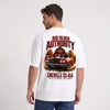 T-shirt Chevrolet Chevelle SS 454 Big Block Authority blanc porté de dos