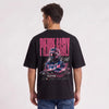 T-shirt F1 Pierre Gasly noir vu de dos avec grand visuel Signature Alpine A523