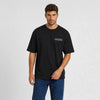T-shirt Ford Bronco Raptor Off Road noir vu de face en plan rapproché avec logo Tourismo