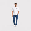 T-shirt Jaguar F Type After Dark blanc vu de face en plan large avec logo Tourismo