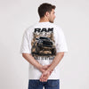 T-shirt RAM TRX Built to Hit Hard blanc porté de dos