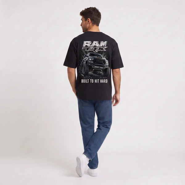 T-shirt RAM TRX Built to Hit Hard noir vu de dos