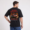 T-shirt Chevrolet Chevelle SS 454 Big Block Authority noir porté de dos