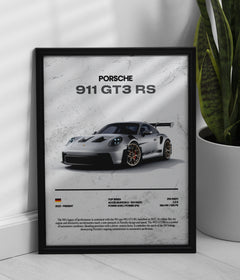 Porsche 911 GT3 RS Poster