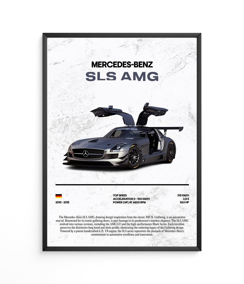 Mercedes-Benz SLS AMG Poster, view 2